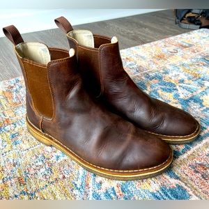 Clarks Leather Chelsea Boots